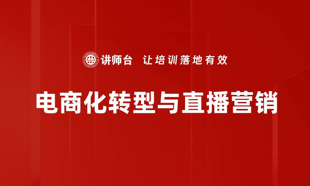 文章探索电商化商业模式的创新与未来发展趋势的缩略图