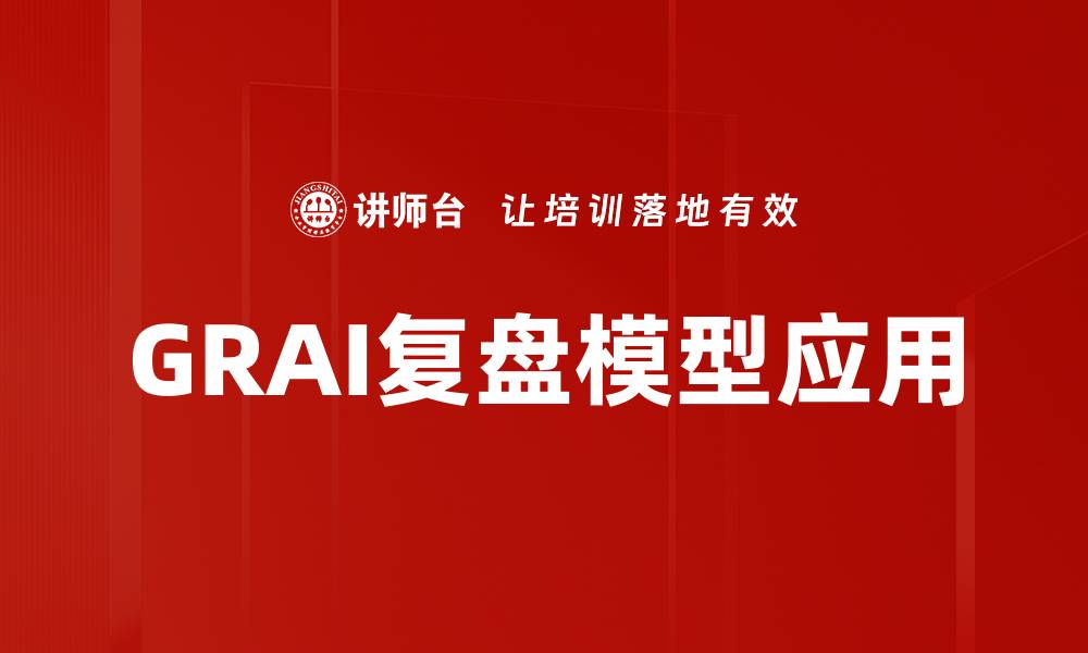 文章深入解析GRAI复盘模型的应用与价值的缩略图