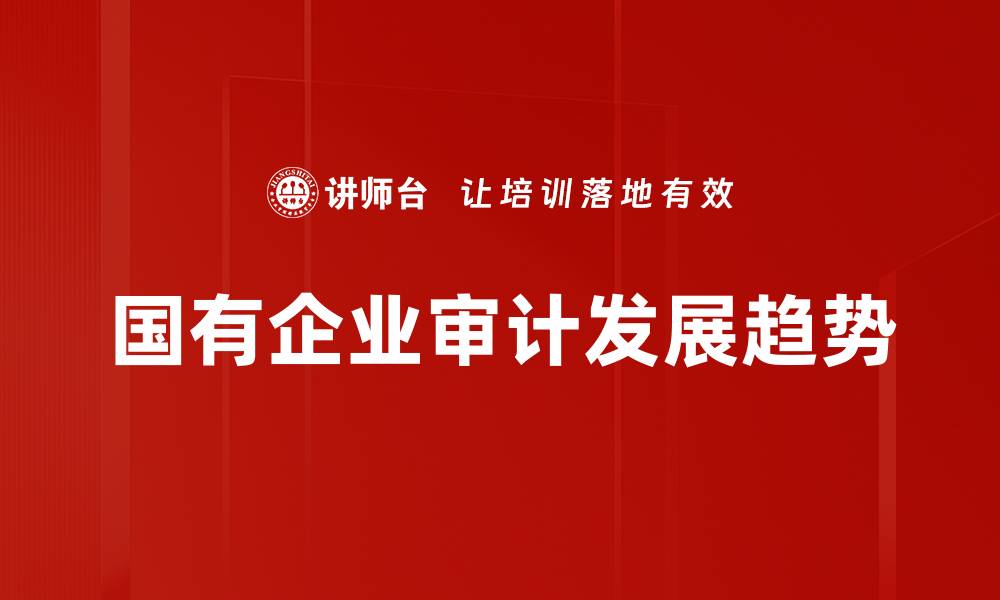 国有企业审计发展趋势