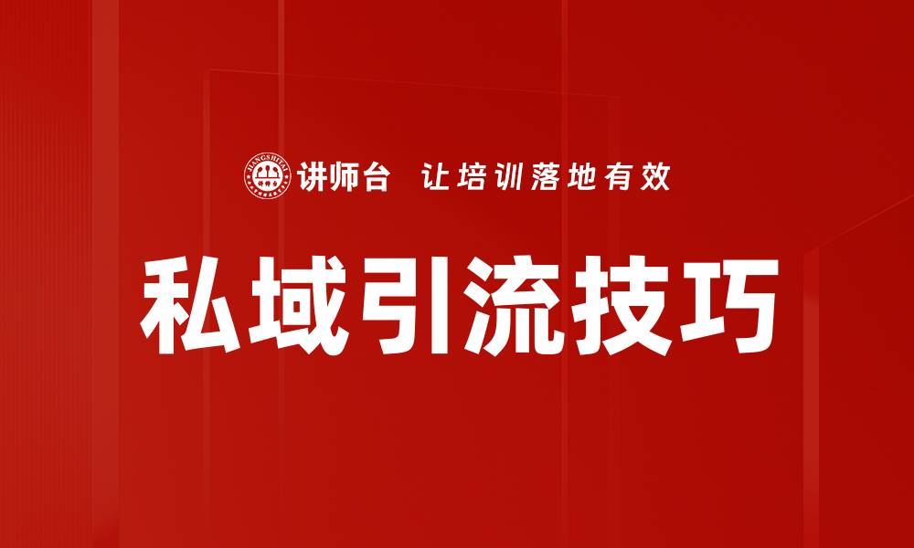 文章掌握引流技巧，轻松提升网站流量与转化率的缩略图