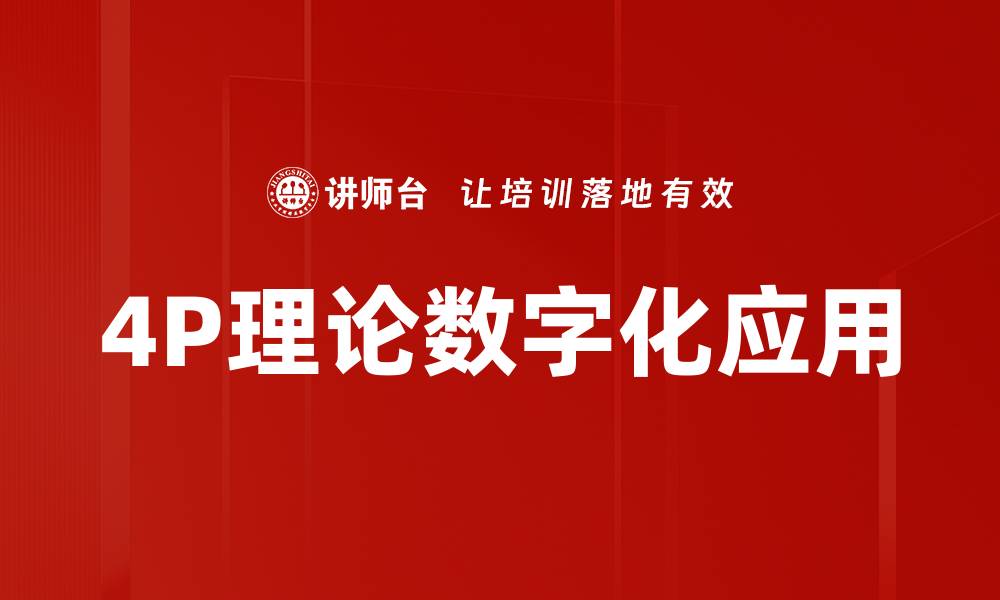 文章探索4P理论：营销成功的关键要素揭秘的缩略图