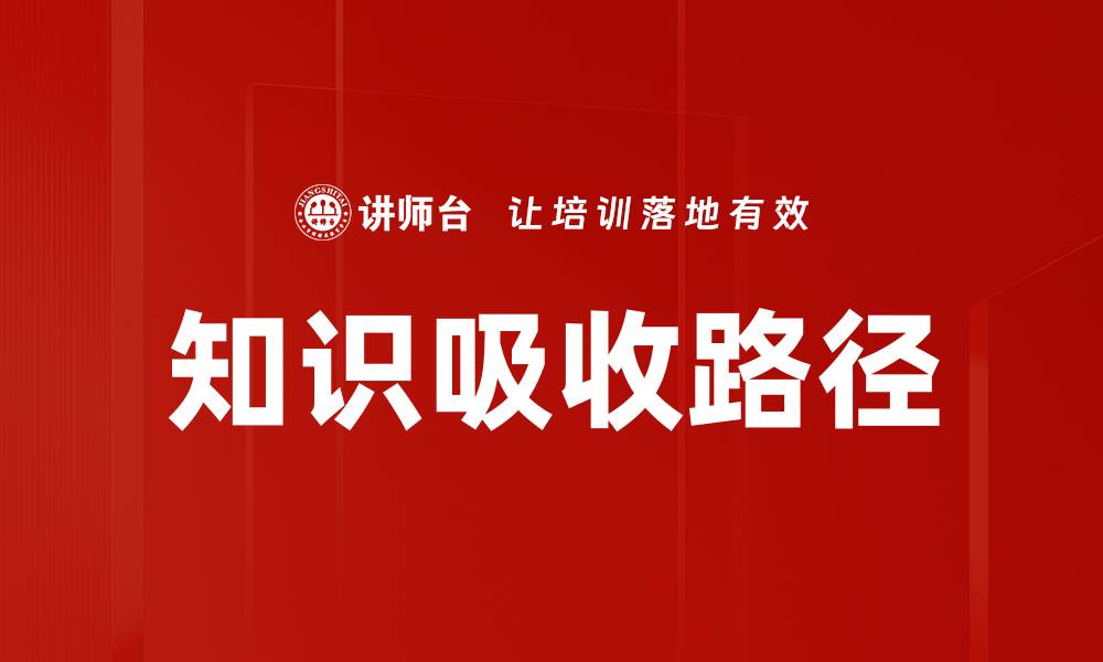 文章知识吸收路径：高效学习的秘诀与方法解析的缩略图