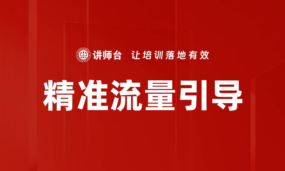 精准流量引导