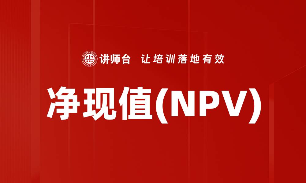 净现值(NPV)