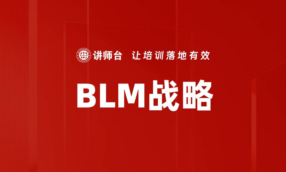 BLM战略