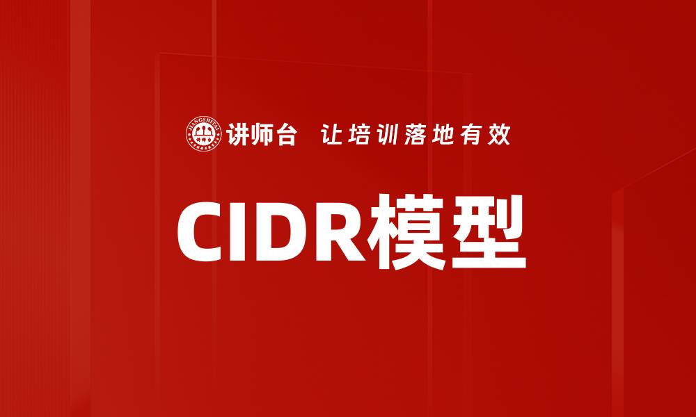 CIDR模型