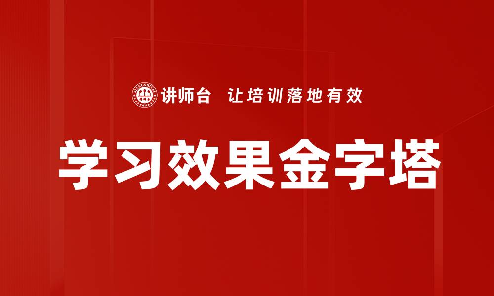 文章学习效果金字塔的缩略图