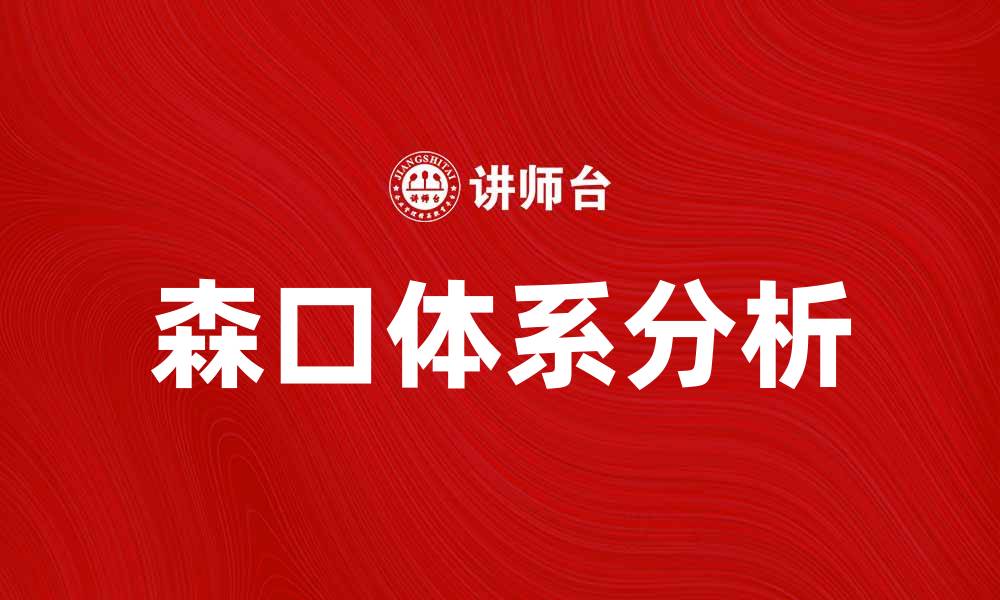 森口体系分析