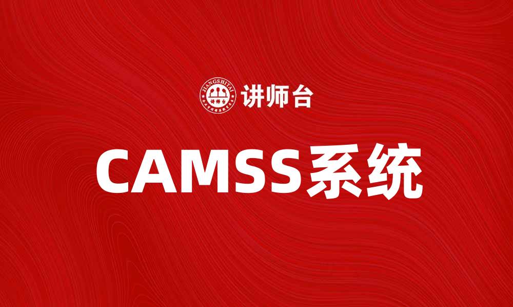 CAMSS系统