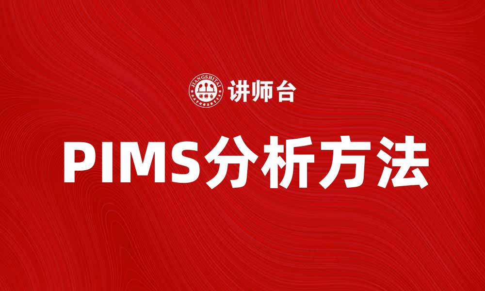 PIMS分析方法