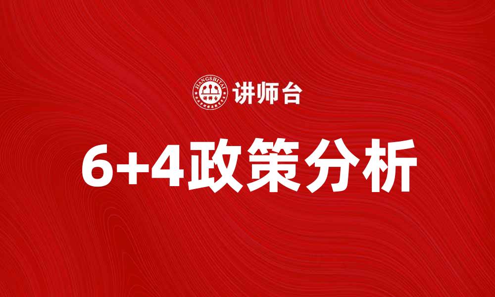 6+4政策分析