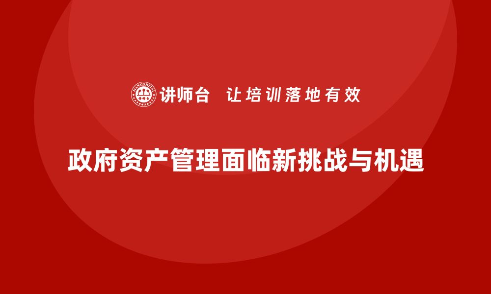 文章政府资产盘活新策略：提升效率与价值的双重解读的缩略图