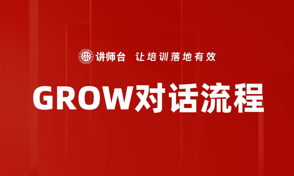 文章GROW对话流程的缩略图