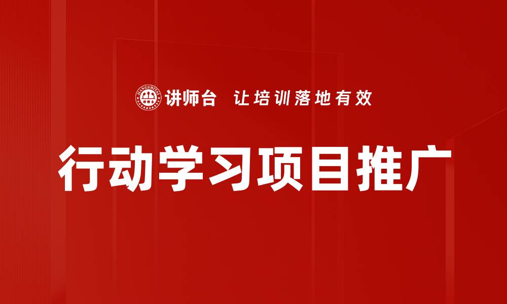 行动学习项目推广