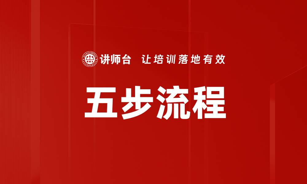 文章五步流程的缩略图